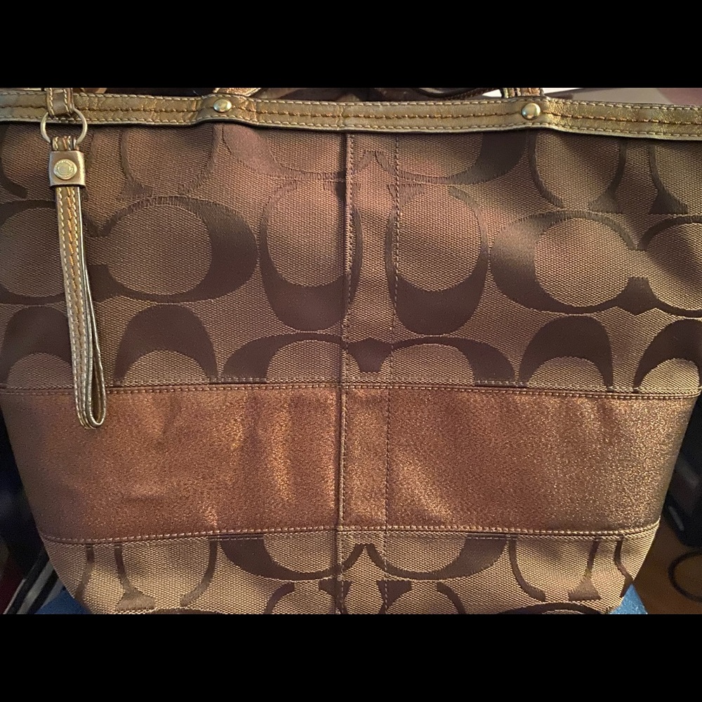 Coach Small Tote Bag.  EUC